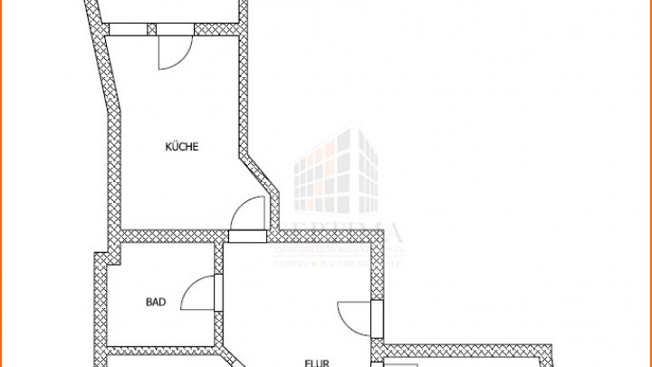 Großzügige helle 2,5 Raumwohng mit großer Terrasse am Schkeuditzer Markt zu vermieten!