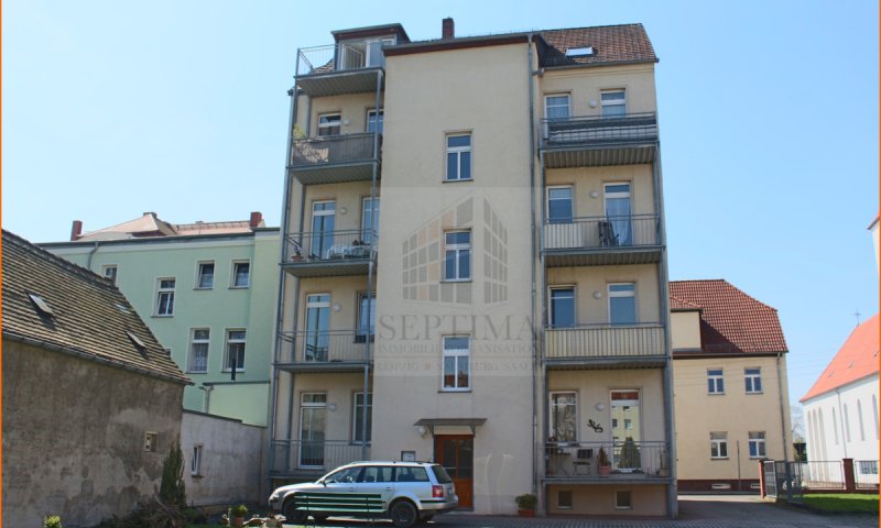 Gemütliche 2 Raumwohnung mit großem Balkon in ruhiger Lage von Eilenburg