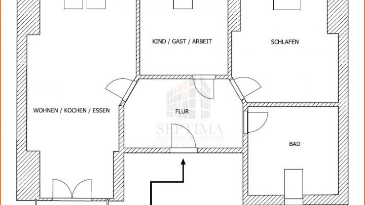 Helle und besondere 3 Raumwohnung mit Balkon im Dachgeschoß sucht neuen Mieter!