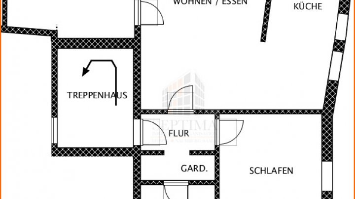 Großzügige 2 Raumwohnung mit großer Loggia wartet auf einen neuen Mieter!