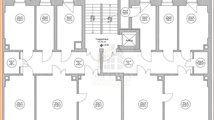 Hochwertige 4 Raumwohnung mit Balkon und 2 Bädern zwischen Rosental, Innenstadt und Bahnhof